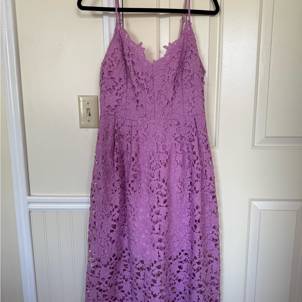 ASTR The Label Lace Midi Dress